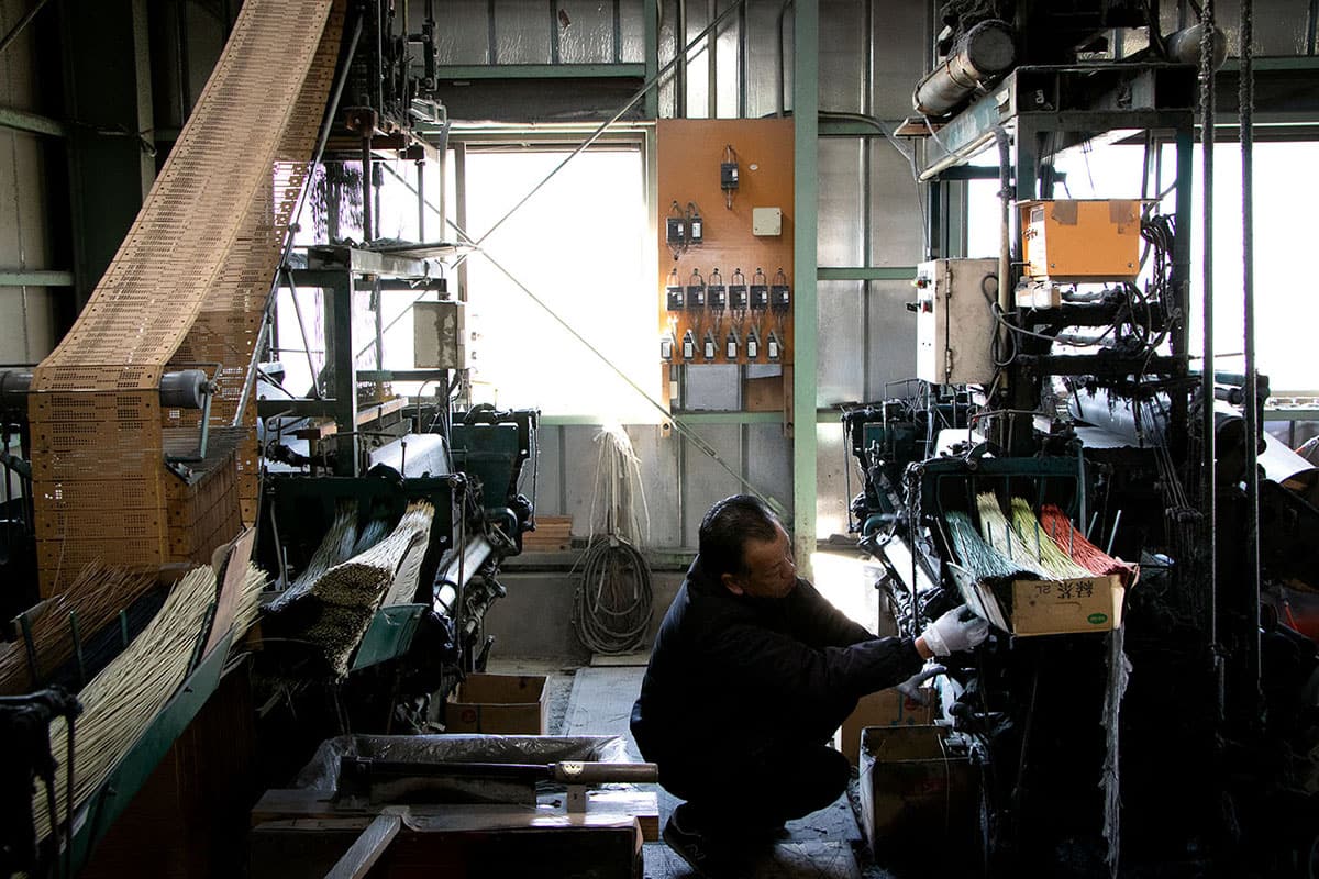 い草ラグ生産者 野口俊幸さんが語る、い草ラグの魅力