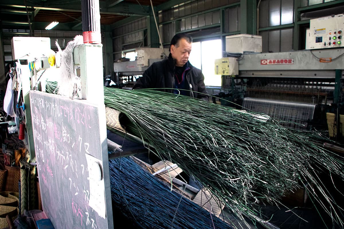 い草ラグ生産者 野口俊幸さんが語る、い草ラグの魅力
