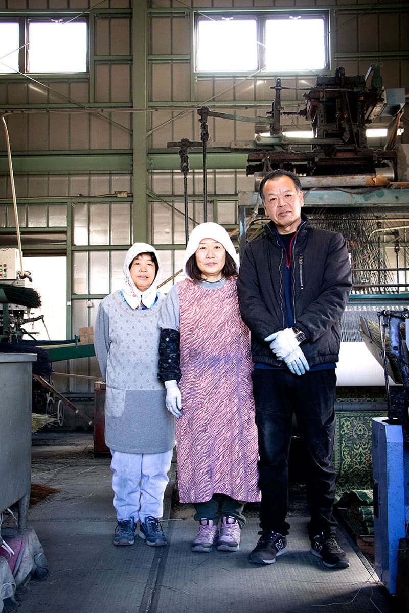 い草ラグ生産者 野口俊幸さんが語る、い草ラグの魅力