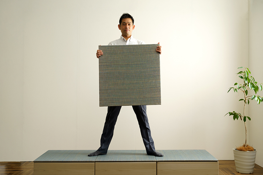 置き畳開発担当:井上陽揮