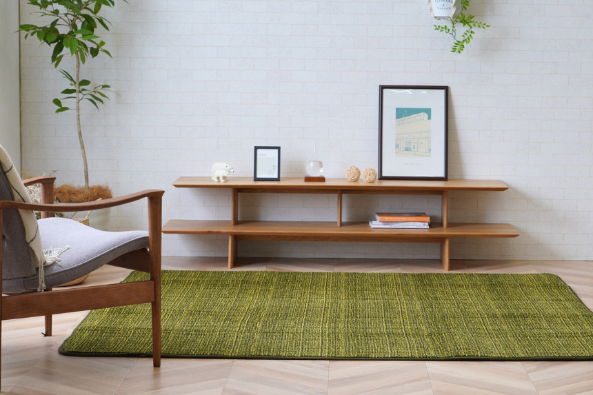 床暖房対応ラグ